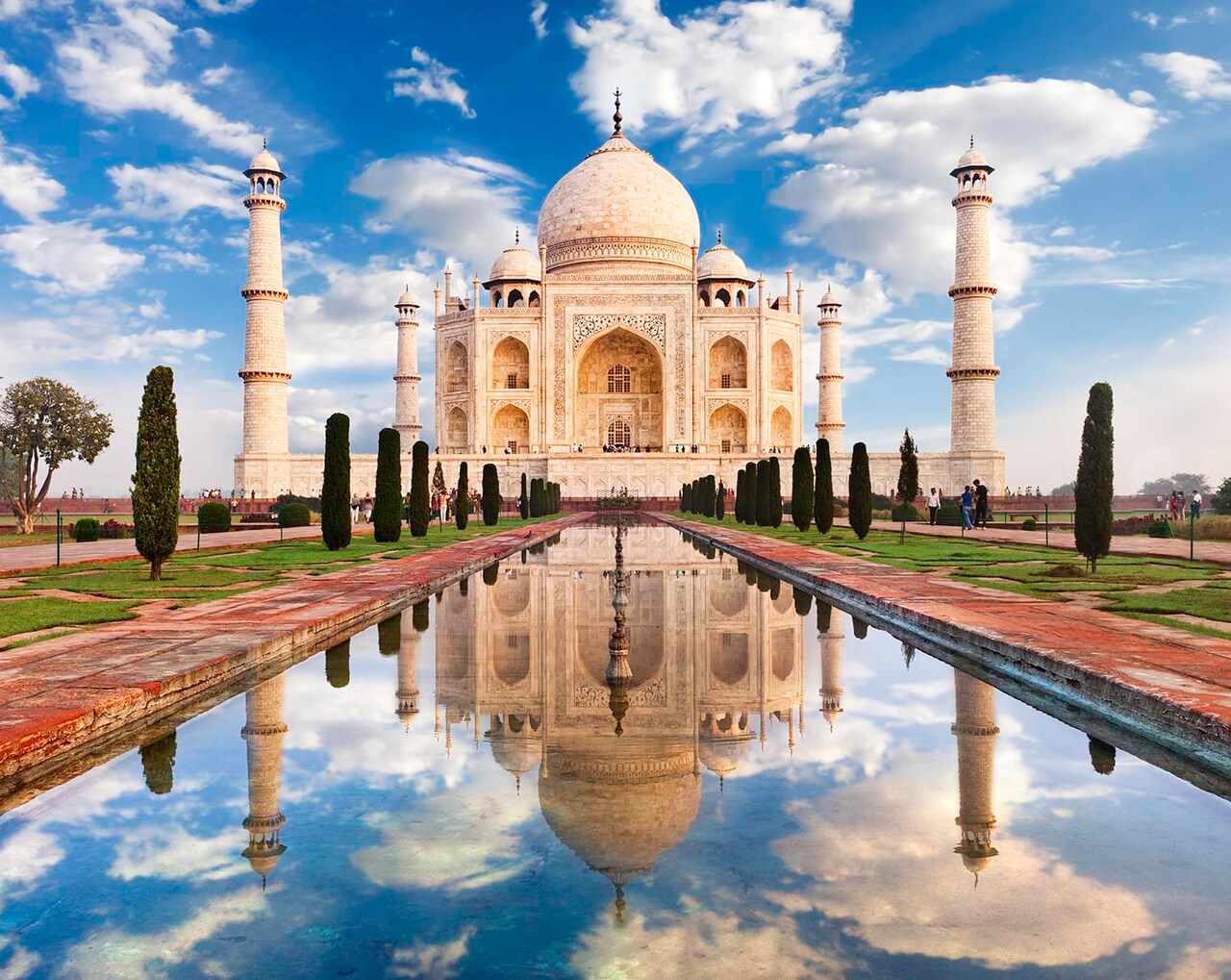 Taj Mahal At Sunrise India Puzzle For Adults And Kids | 500 Piece Jigsaw Puzzle